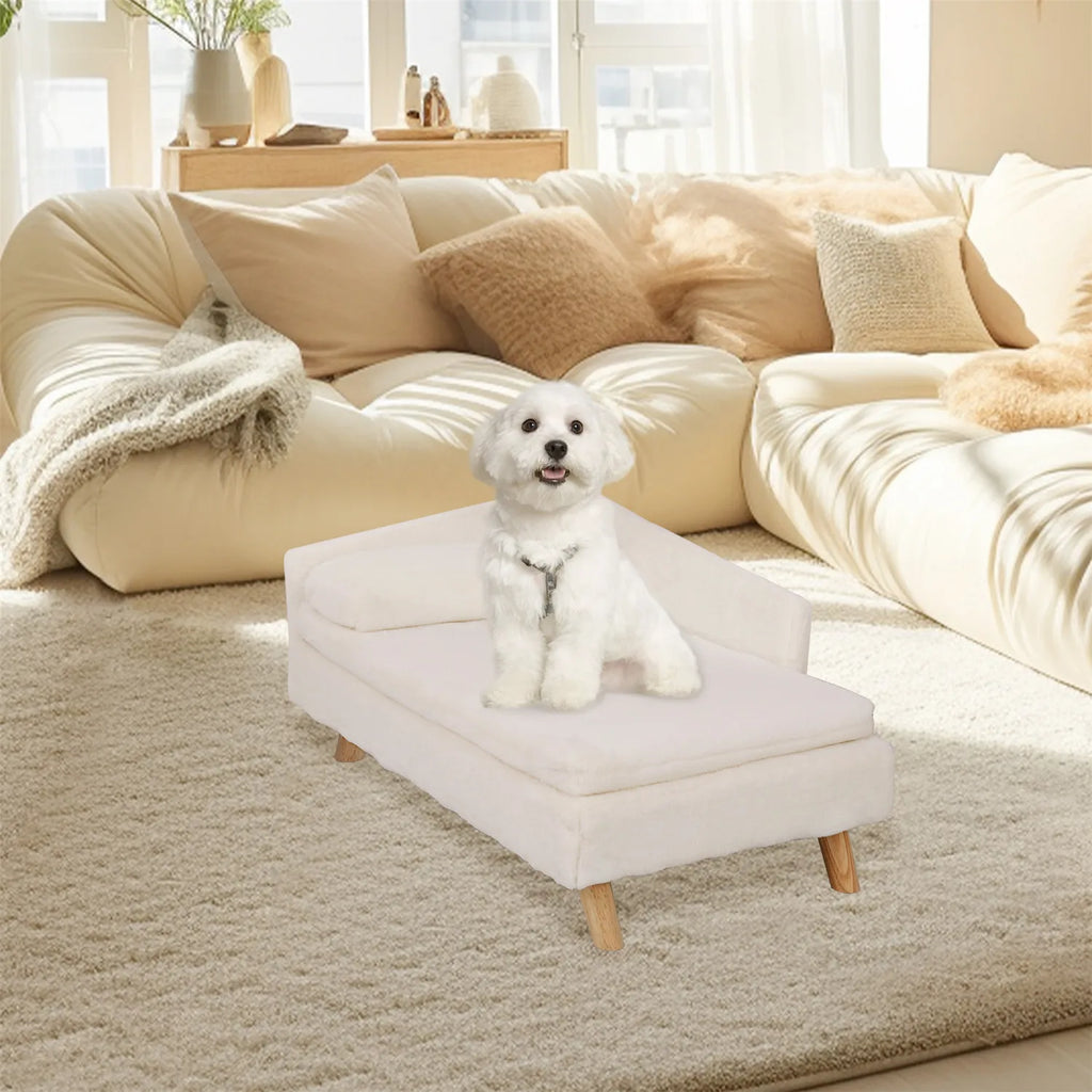 Elevated Pet Bed  with Cozy Waterproof Pad