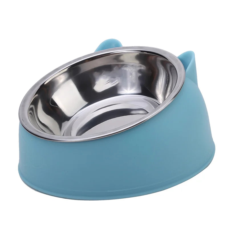 Stainless Steel Kitten Puppy Food Feeding Bowls