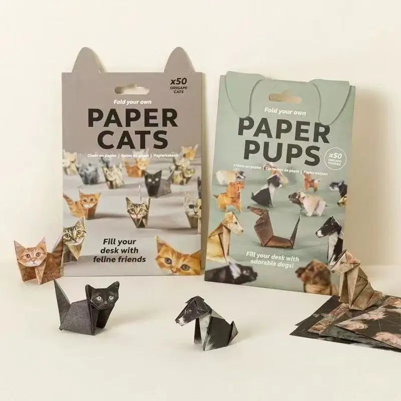 Creative Diy Paper Cats Handmade Origami