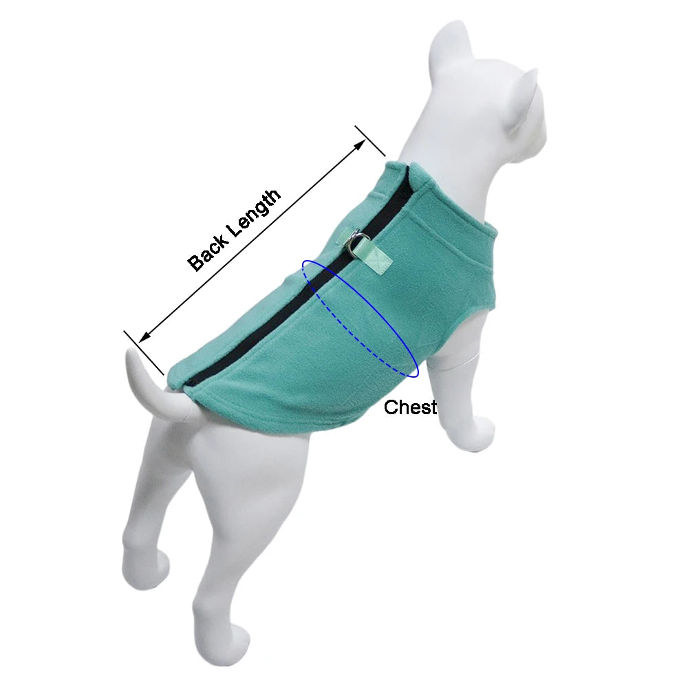 Fleece Dog Clothes For Small Medium Dogs