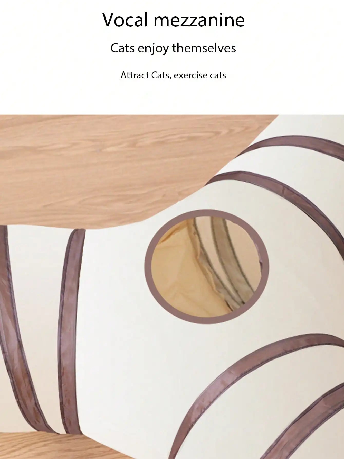 1PC Foldable Cat Tunnel