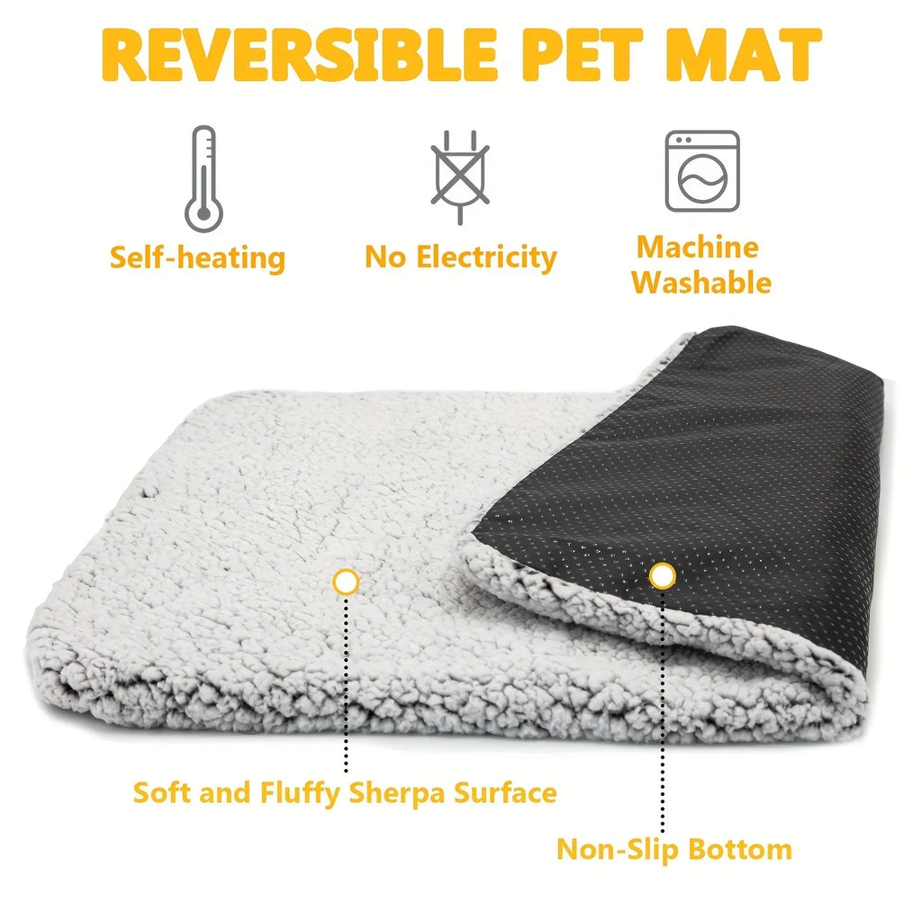 Self-Heating Pet Pad for Dogs & Cats