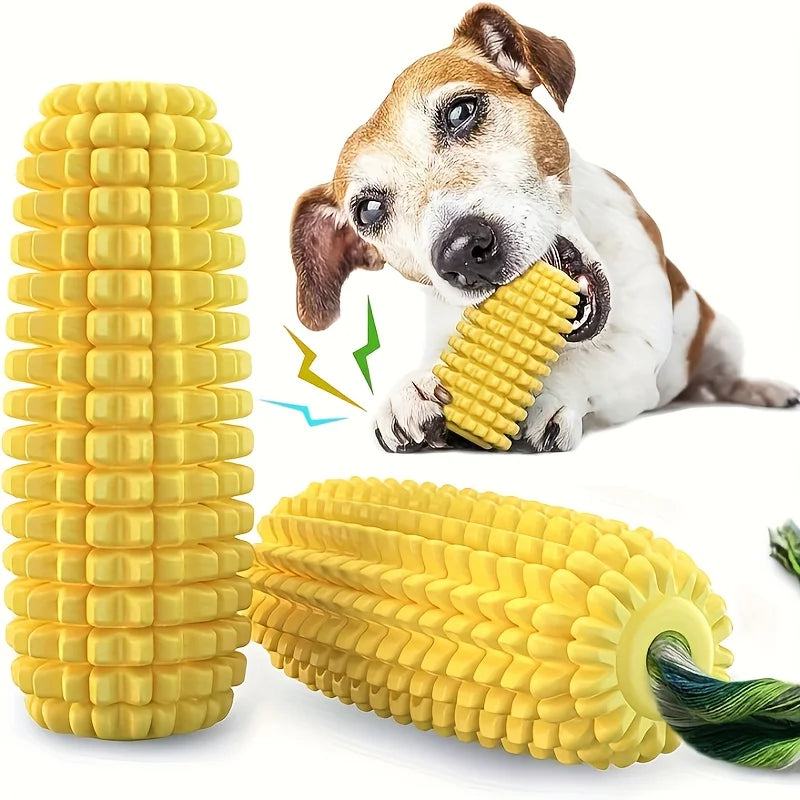 Indestructible Dog Chew Corn Toy