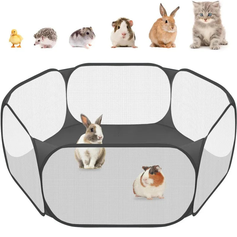 Cat And Dog Transparent Tent Cage