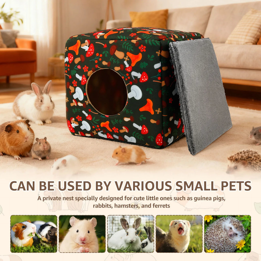 Guinea Pig House Bedding Cage
