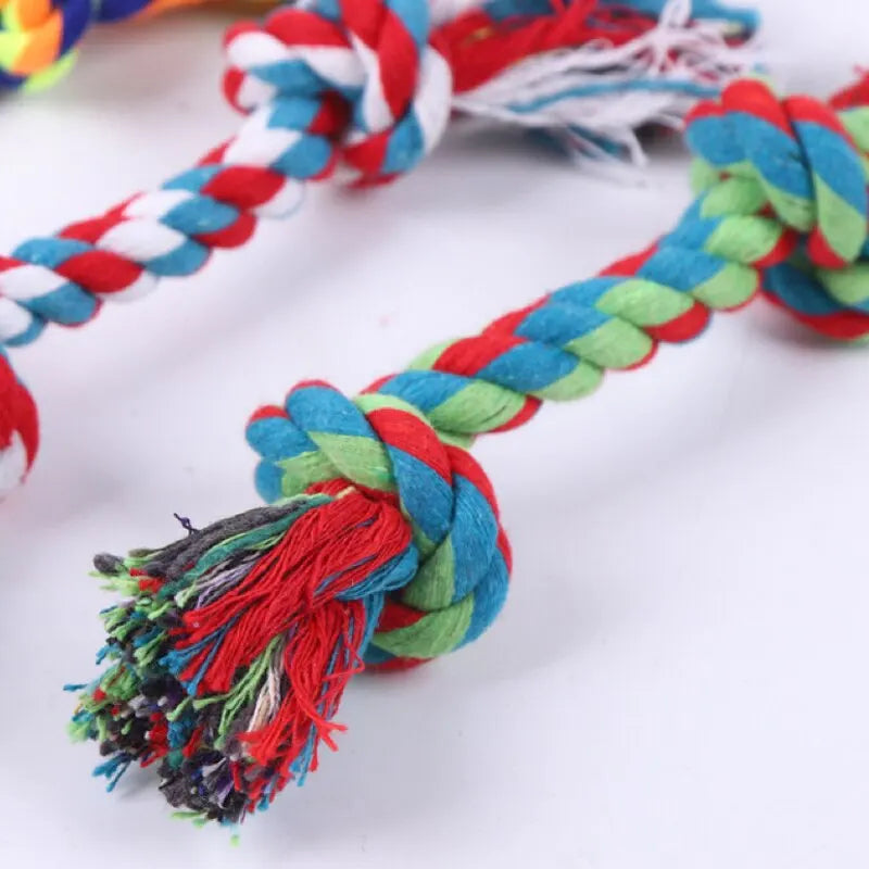 Dog Toy  Bite-resistant Cotton Rope Knot